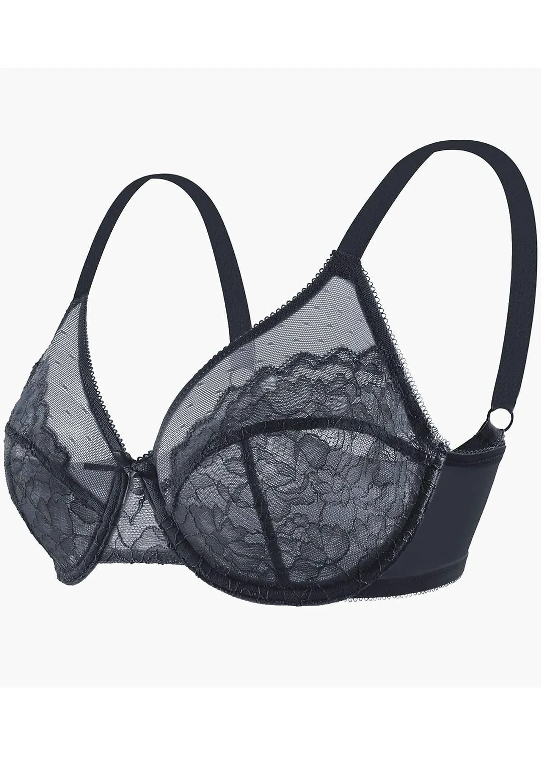 Enchante Unlined Non-padded Lace Underwire Bra