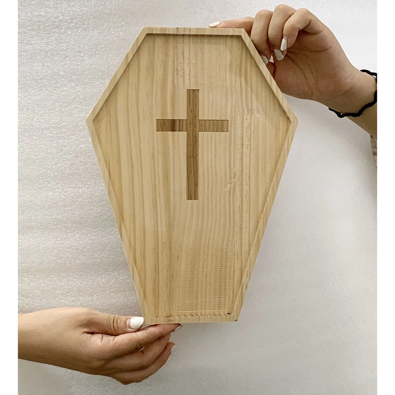 Halloween Pumpkin Skull Wood Party Ornaments