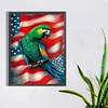 Diamond Painting -5D Full Round Drill US Flag Animal