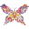 uk.everydayedeals (Limited Stock)Diamond Painting - Crystal Rhinestone - Butterfly