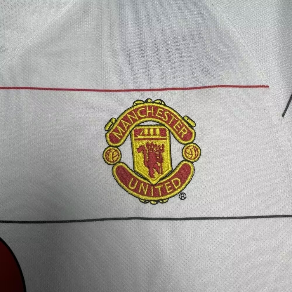 Retro 2003-2005 Manchester united Away Football T-Shirt Thai Quality