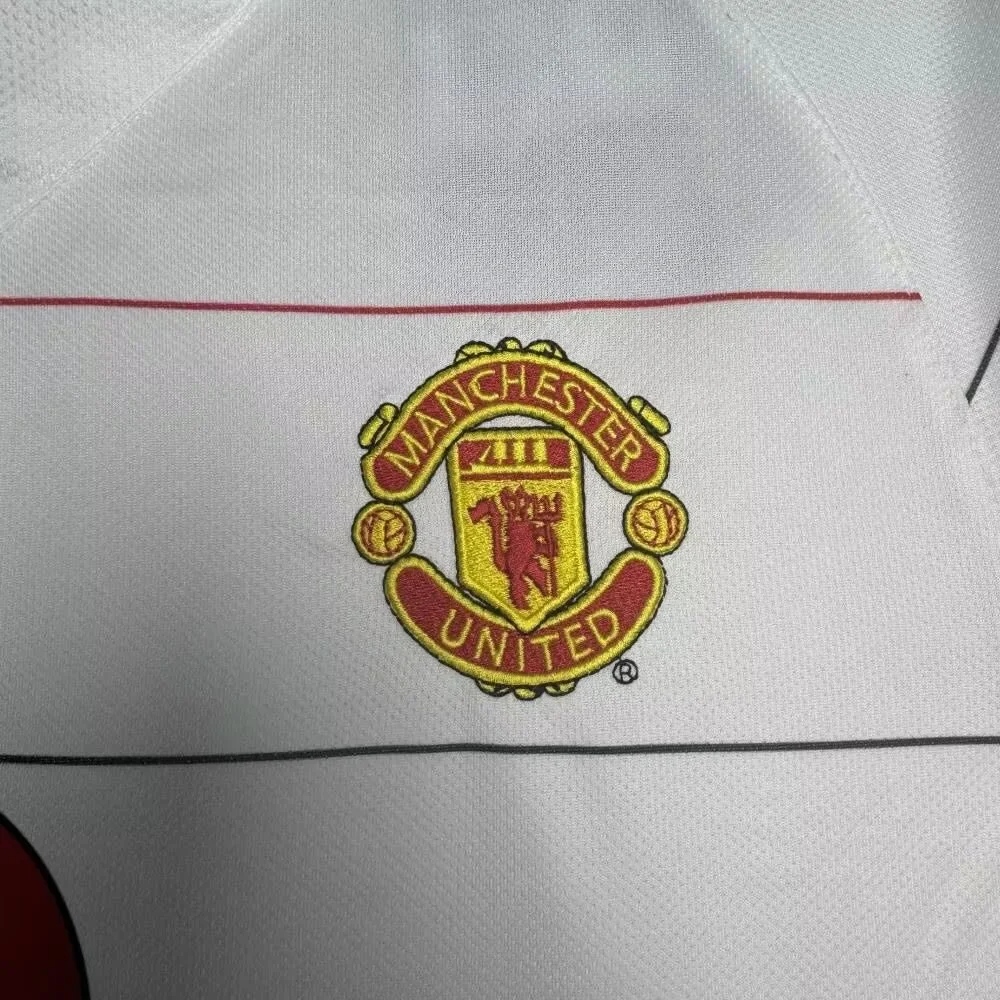 Retro 2003-2005 Manchester united Away Football T-Shirt Thai Quality