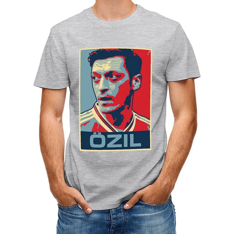 Mesut Ozil Inspired Poster Short Sleeve T-Shirt