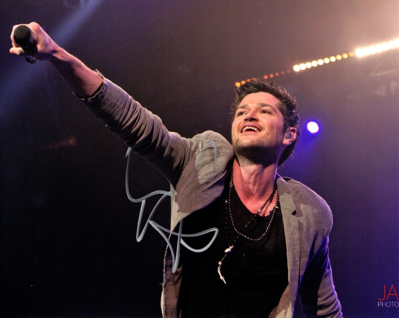 Danny O'Donoghue Signed - Autographed The SCRIPT Lead Singer 8x10 inch Photo Poster painting COA