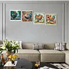 (US Only)4Pcs Chicken - Diamond Painting - Partial Special Shaped Drill (Canvas|30*30cm)