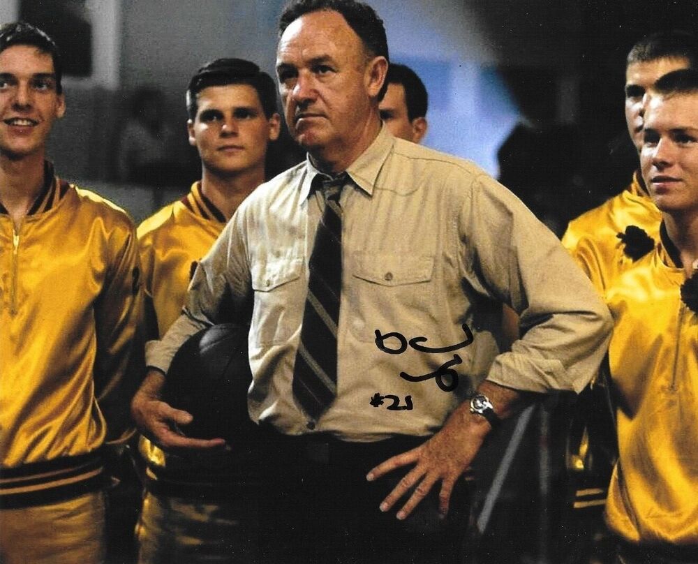 * DAVID NEIDORF * signed 8x10 Photo Poster painting * HOOSIERS * * 1