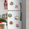 6Pcs Diamond Painting Fridge Magnet /Sticker for DIY Home Art Crafts