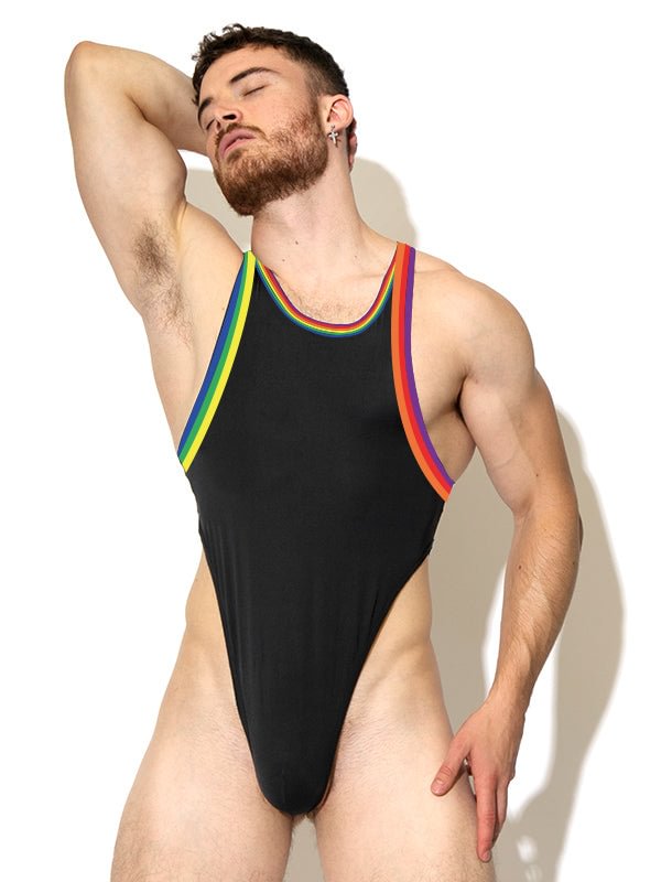 Men's Rainbow Bodysuit