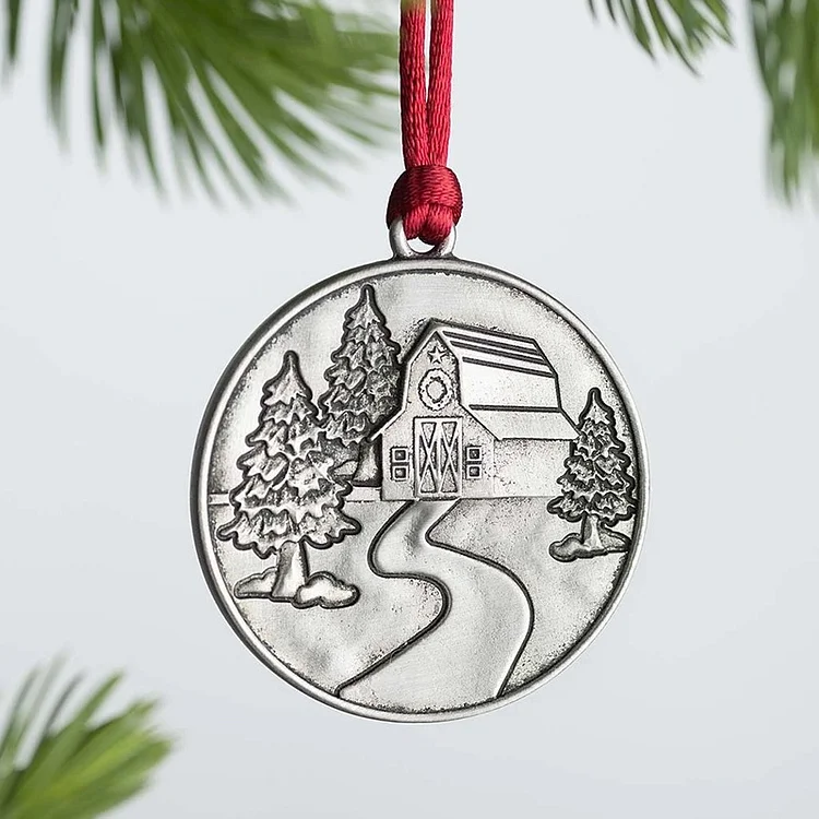 Country Road Christmas Tree Ornament Decoration Gift