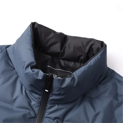 Oversized Stand-Up Collar Short Down Jacket
