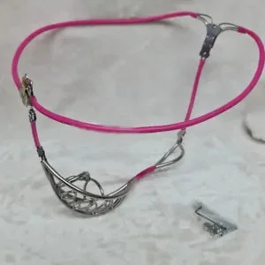 pornhint Pornhint Stainless Steel Chastity Device Belt for Male Bondage Cage Lockable Underwear SM