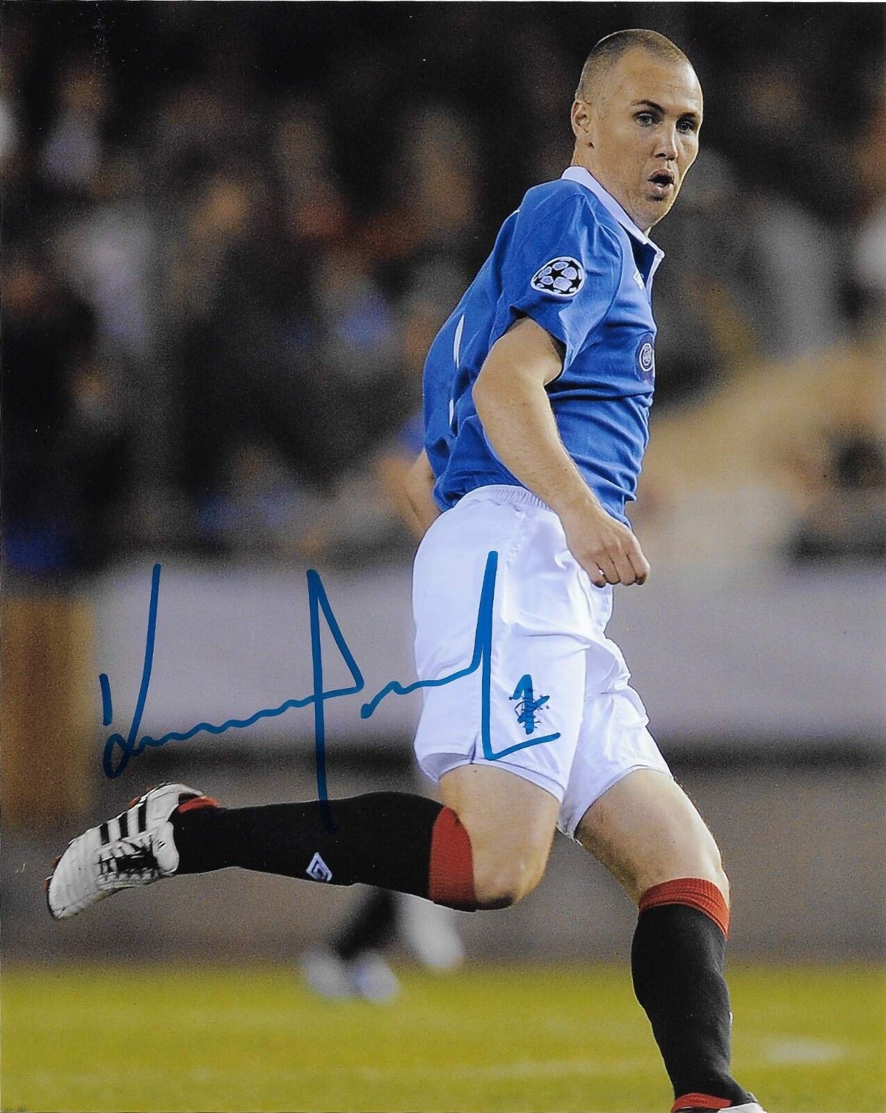 Rangers FC Kenny Miller Autographed Signed 8x10 Photo Poster painting COA