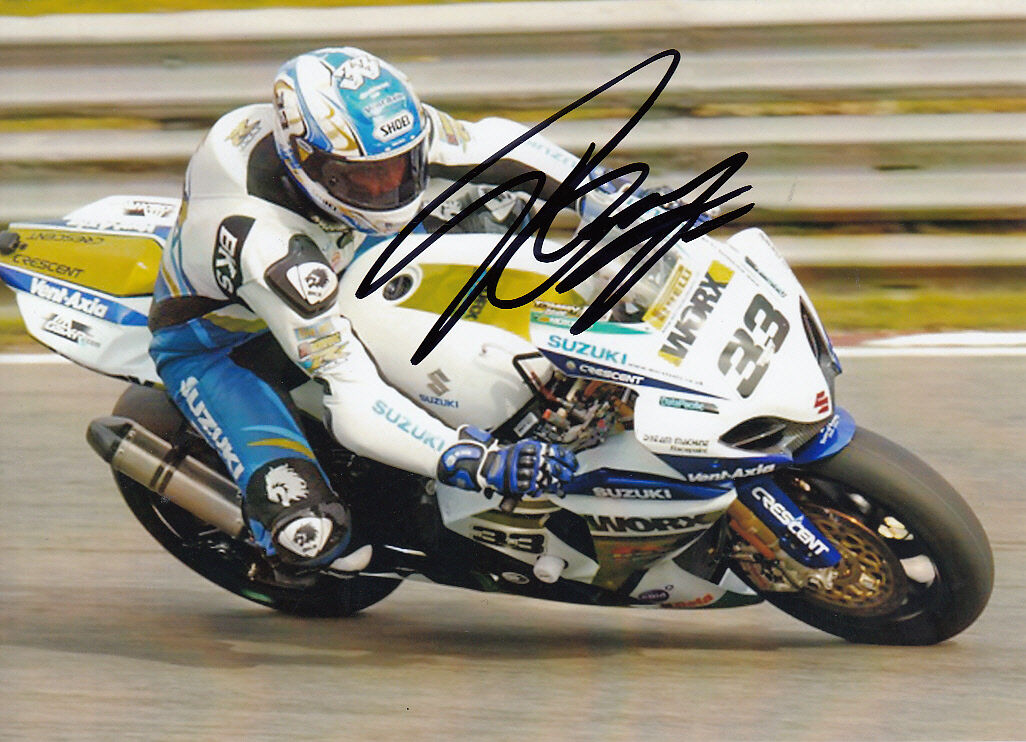 Tommy Hill Hand Signed Suzuki 7x5 Photo Poster painting BSB 12.