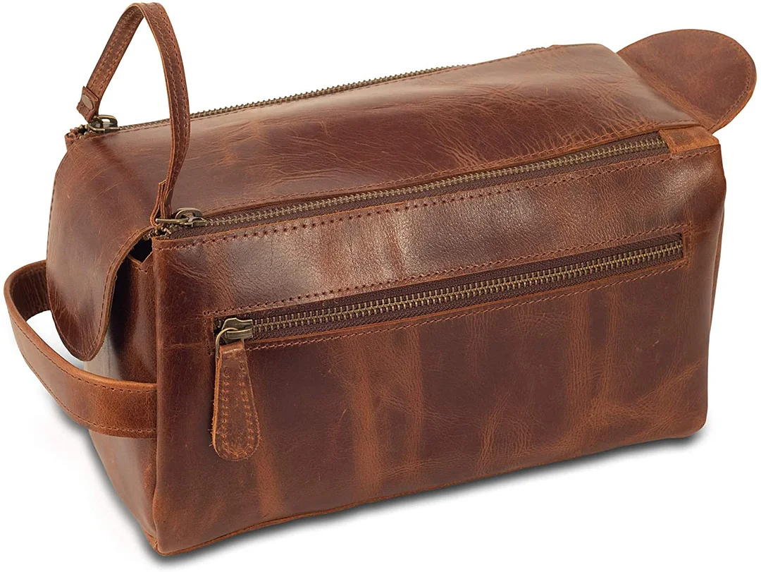 Leather Toiletry Bag For Men - Stylish And Practical