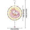 Diamond Painting Unicorn Suncatcher Diamond Art Pendant Home Decor