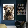West Highland Terrier-11CT Stamped Cross Stitch 40*60cm(Big Size)