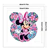Floral Minnie-14CT Stamped Cross Stitch 40*40cm tapestrymarket