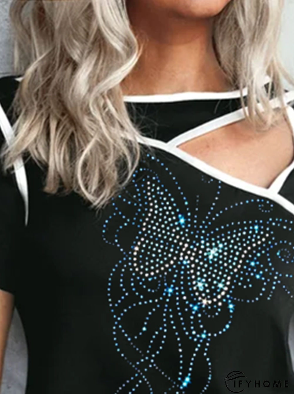 Shift Short Sleeve Butterfly Holiday T-shirt | IFYHOME