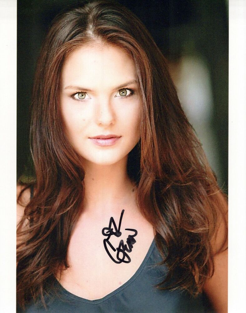 Cassandra Jean glamour shot autographed Photo Poster painting signed 8x10 #1