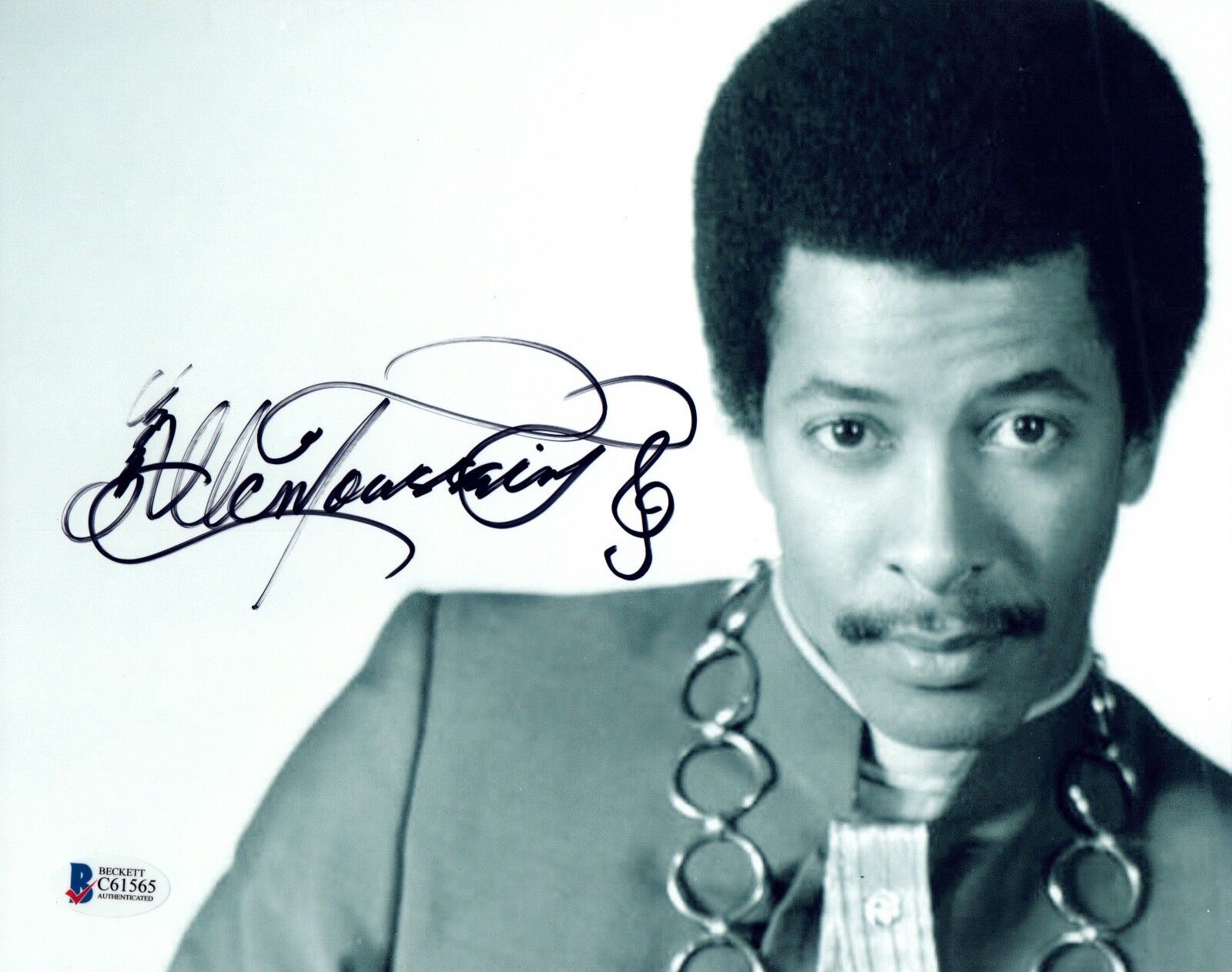 Allen Toussaint Signed Autographed 8x10 Photo Poster painting New Orleans R&B Beckett BAS COA