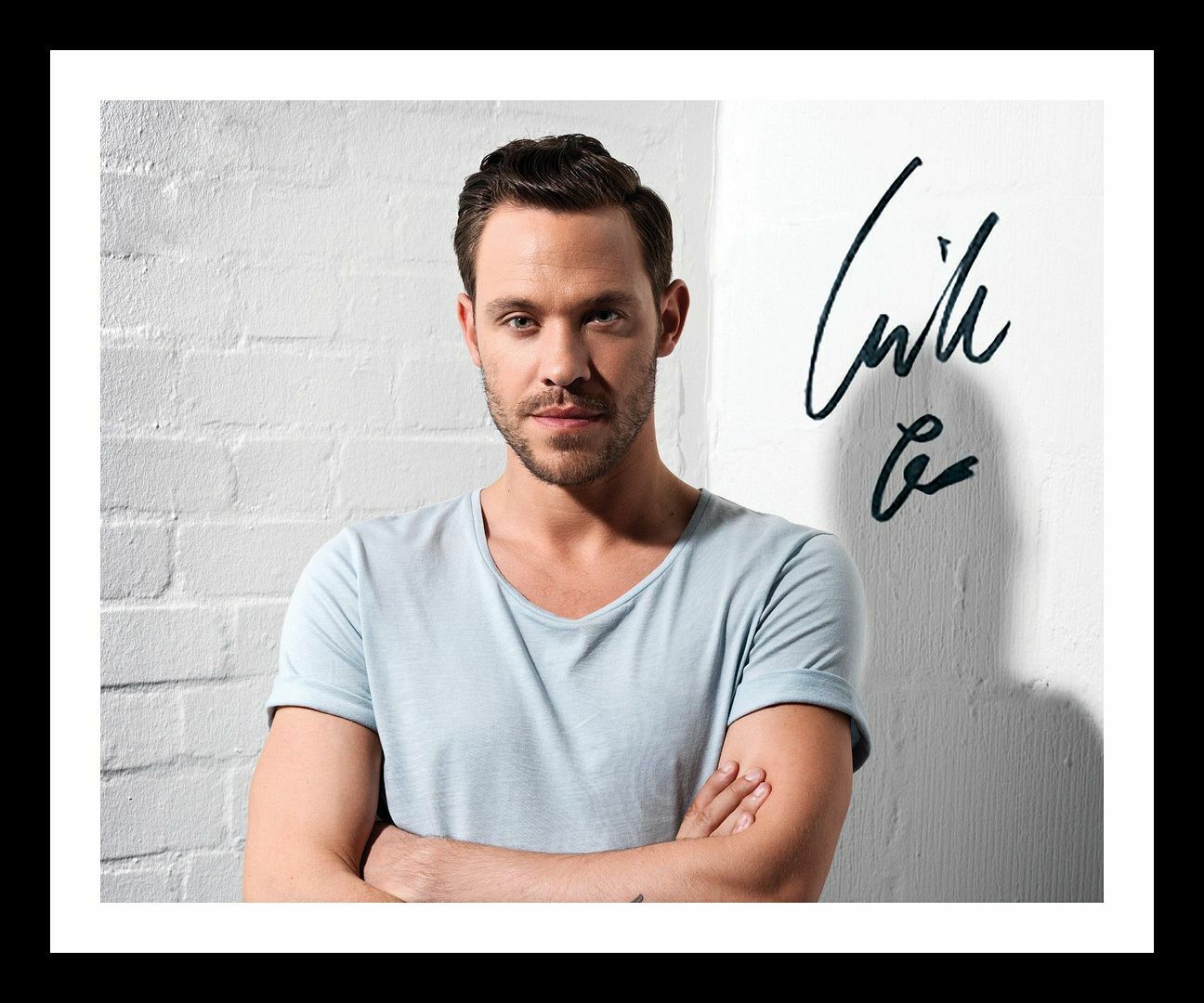 Will Young Autograph Signed & Framed Photo Poster painting 1