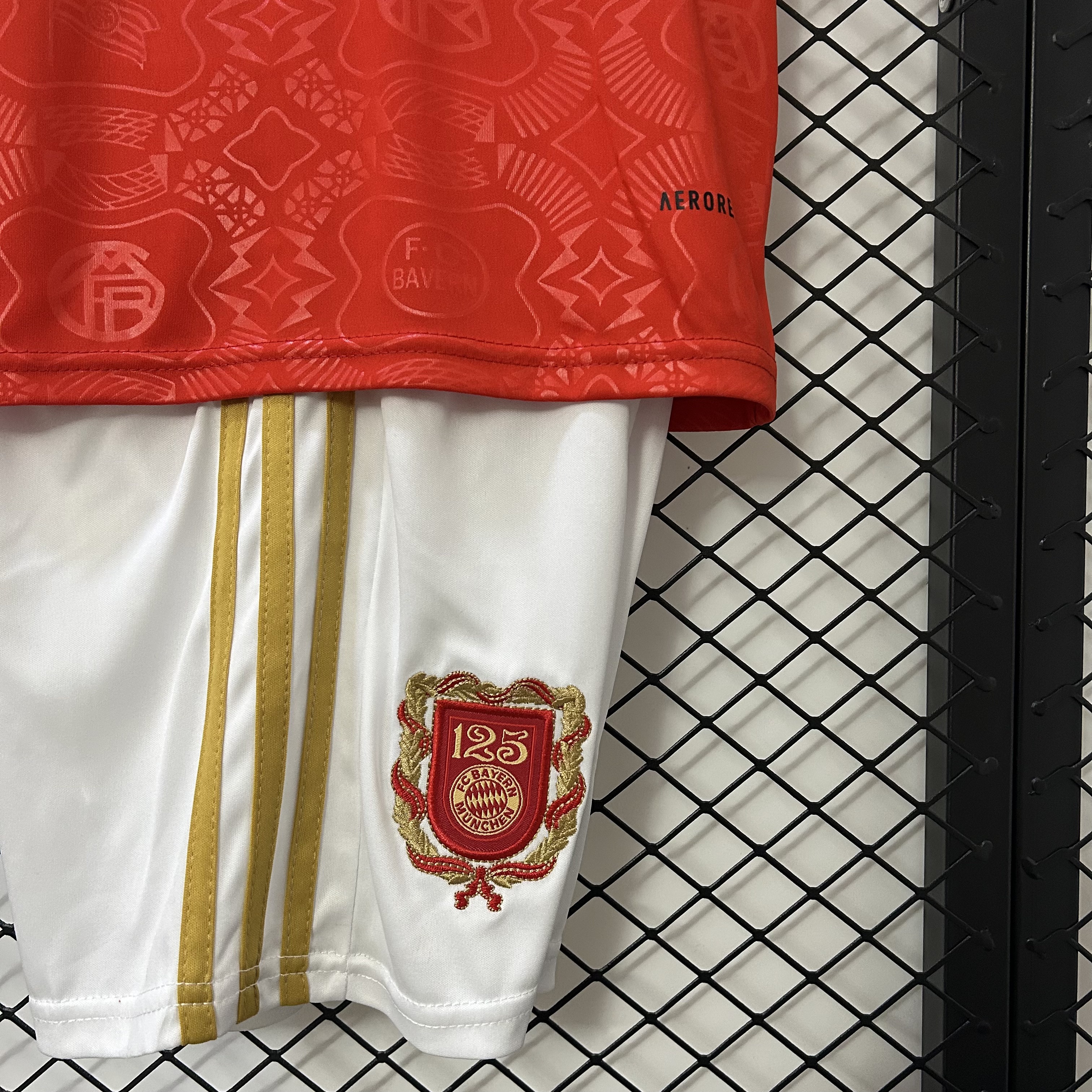 25/26 Bayern Munich 125th Anniversary Kids Kit Football Jersey Thai Quality