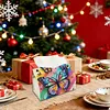 Diamond Art Painting Tissue Box Cover Wear Resist Decorative Paper Napkin Dispenser Multifunction Rhinestone PU Tissue Holder Kit for Adults Home Office Gift (Rainbow Butterfly)