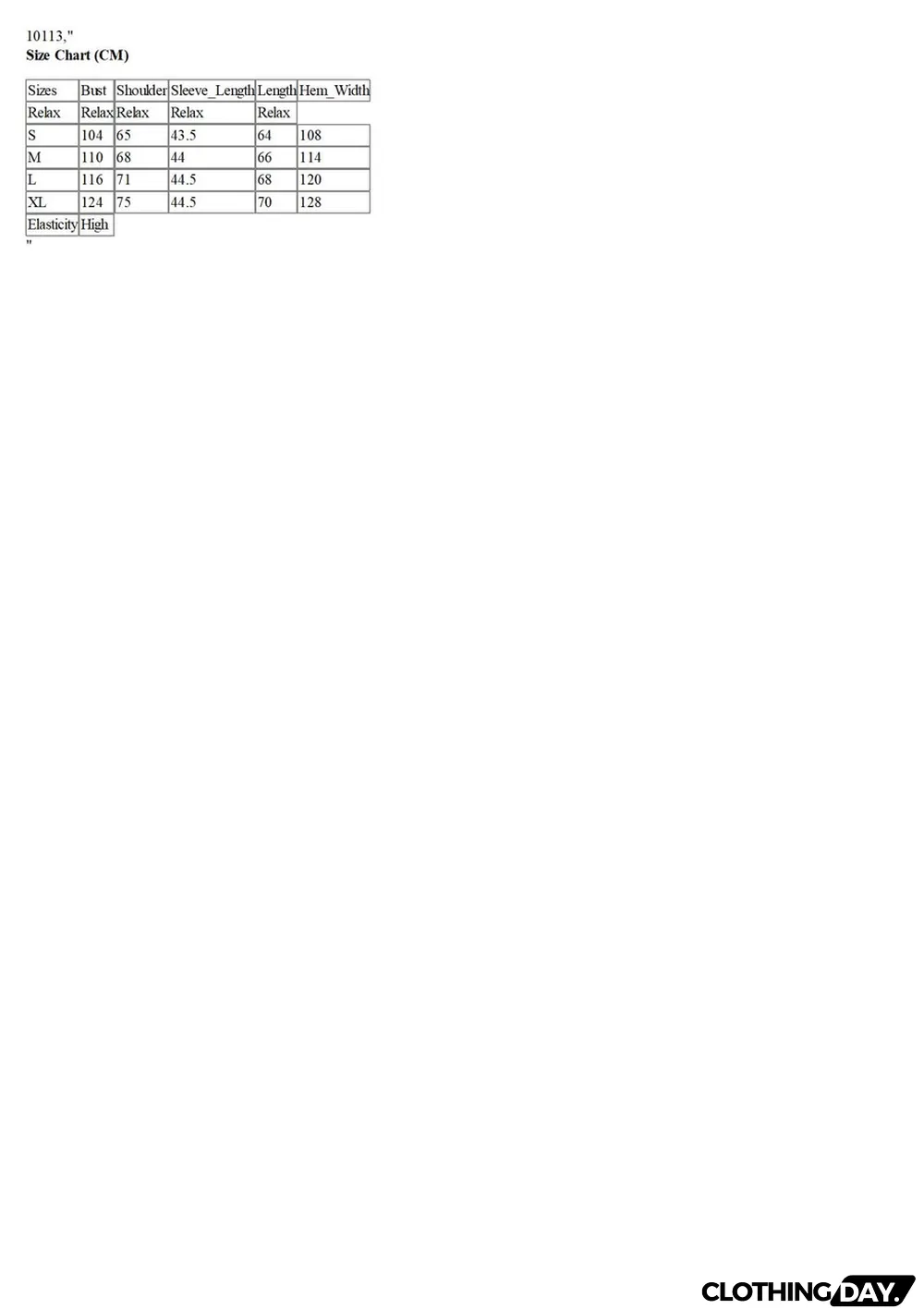 Stripe Patchwork High Low Side Slits Long Sleeve Top