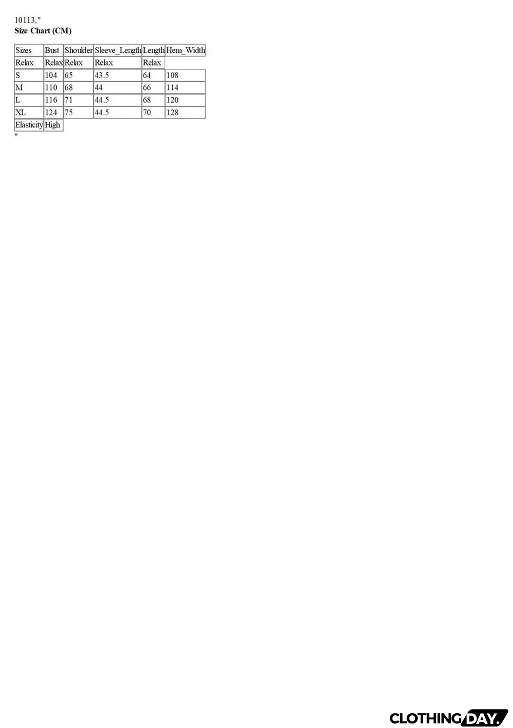 Stripe Patchwork High Low Side Slits Long Sleeve Top