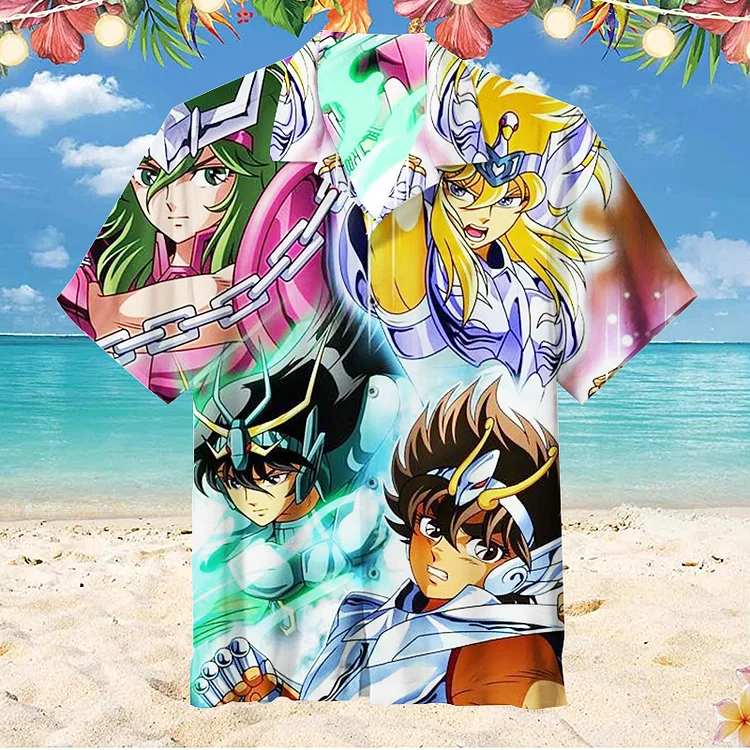 Saint Seiya|Unisex Hawaiian Shirt