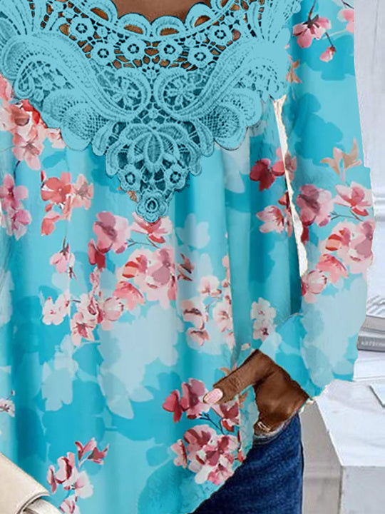 Women Half Sleeve V-neck Solid Color Dress