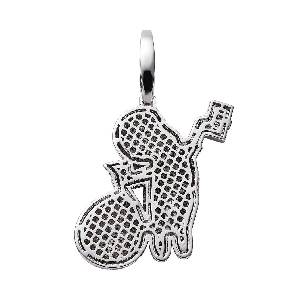 MoneyBoy Iced Pendant (24 inches)