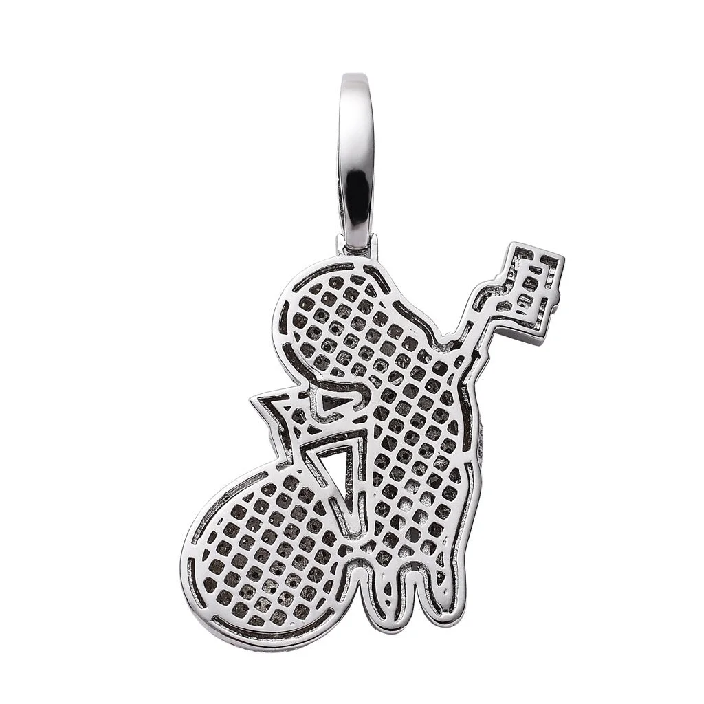 MoneyBoy Iced Pendant (24 inches)