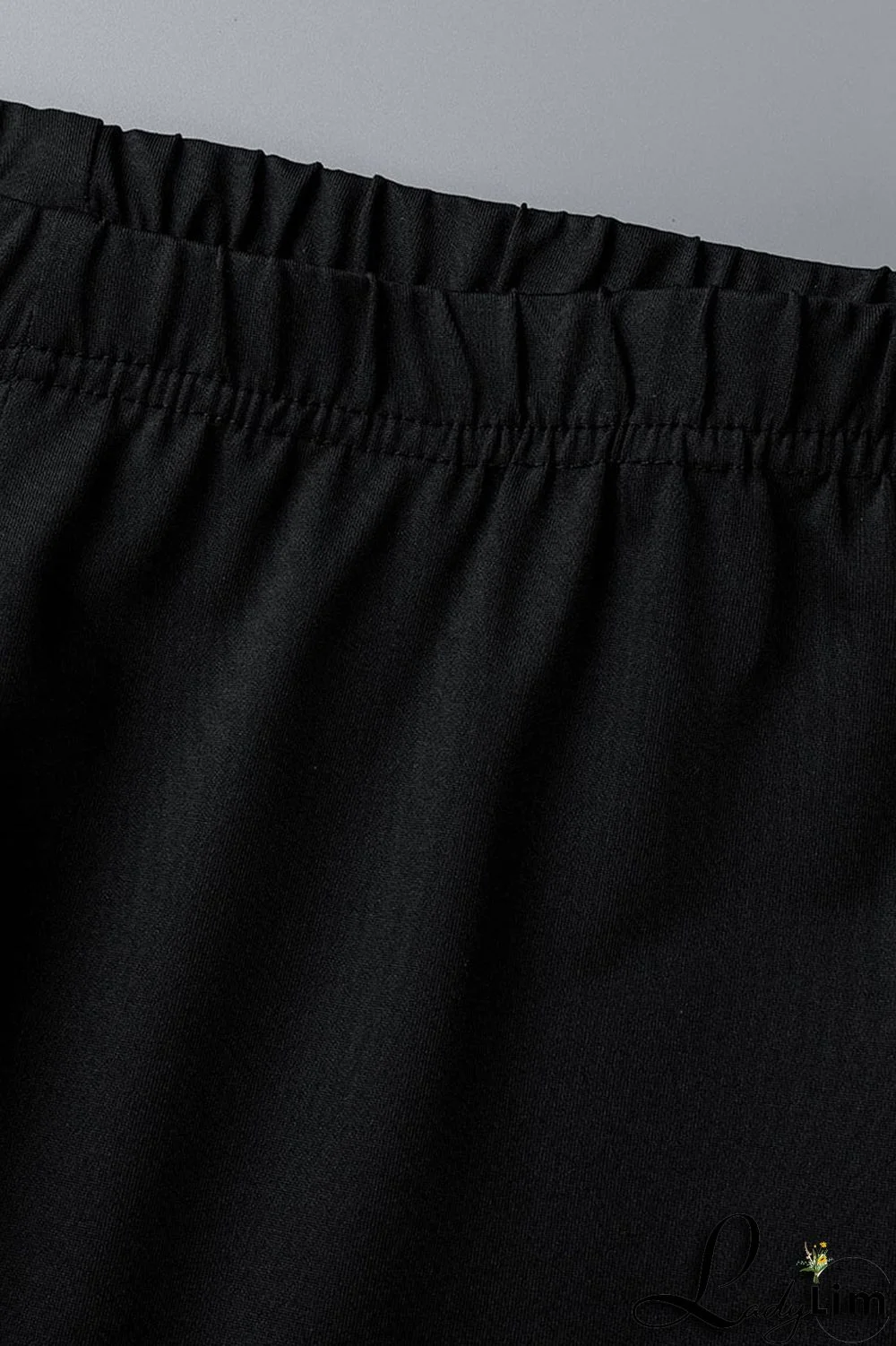 Tangerine Casual Solid Split Joint Asymmetrical Spaghetti Strap Sleeveless Two Pieces