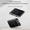 Ethernet Splitter 1 to 2 1000Mbps Gigabit Internet Cable Splitter RJ45 Splitter