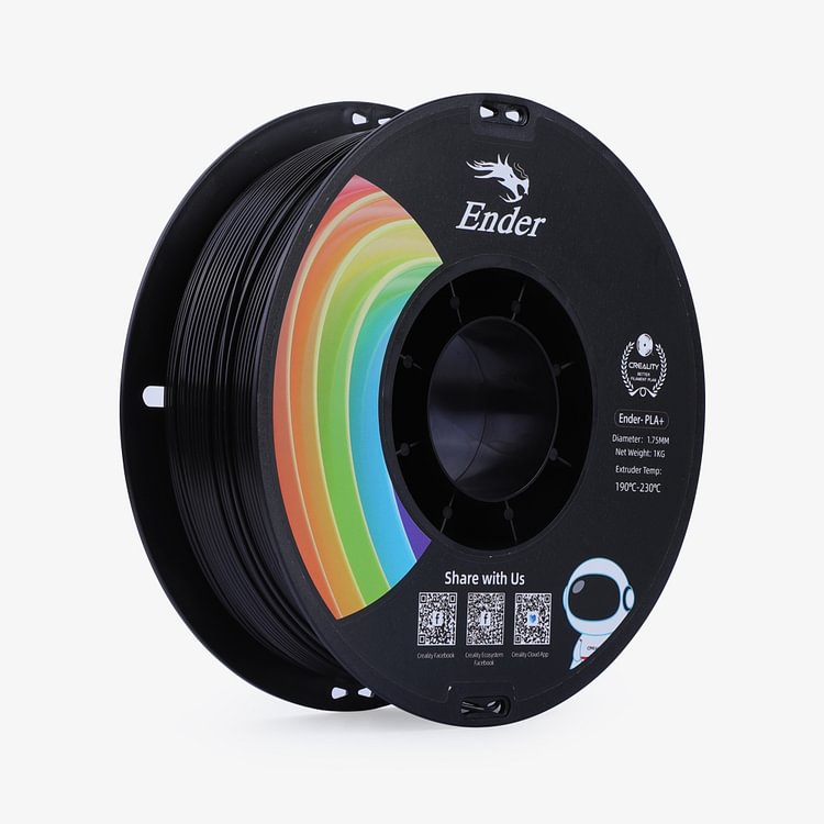 Ender 1.75mm PLA+ 3D Printing Filament 1kg