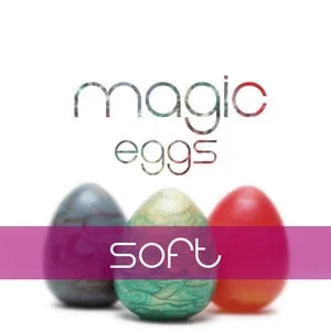 pornhint Pornhint Kegel Eggs - Magic Eggs (Set of 3) - Silicone Eggs - Squishy Eggs - Ovipositor - Vaginal Eggs - Soft