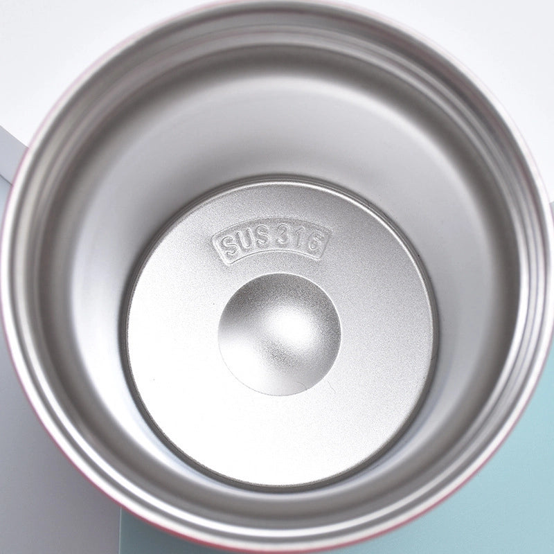 Octagon Coffee Cup Coke Cup Diamond Cup Simple 316 Stainless Steel Coffee Cup Double Vacuum Portable Thermos Cup