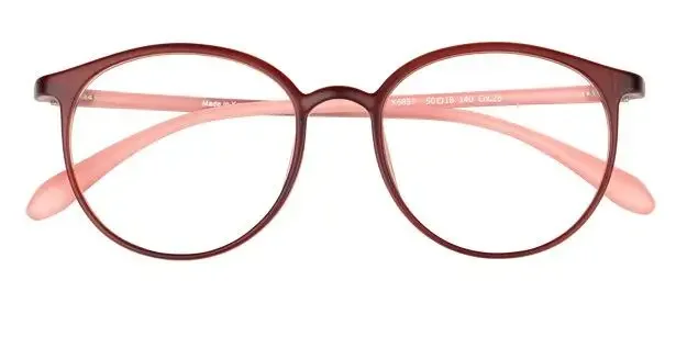 Gaopinlv Women's Reading Glasses Men Anti Blue Ray Lenses 1.00 2.00 3.00 4.00 Retro Plus Prescription Eyewear for Women SK001