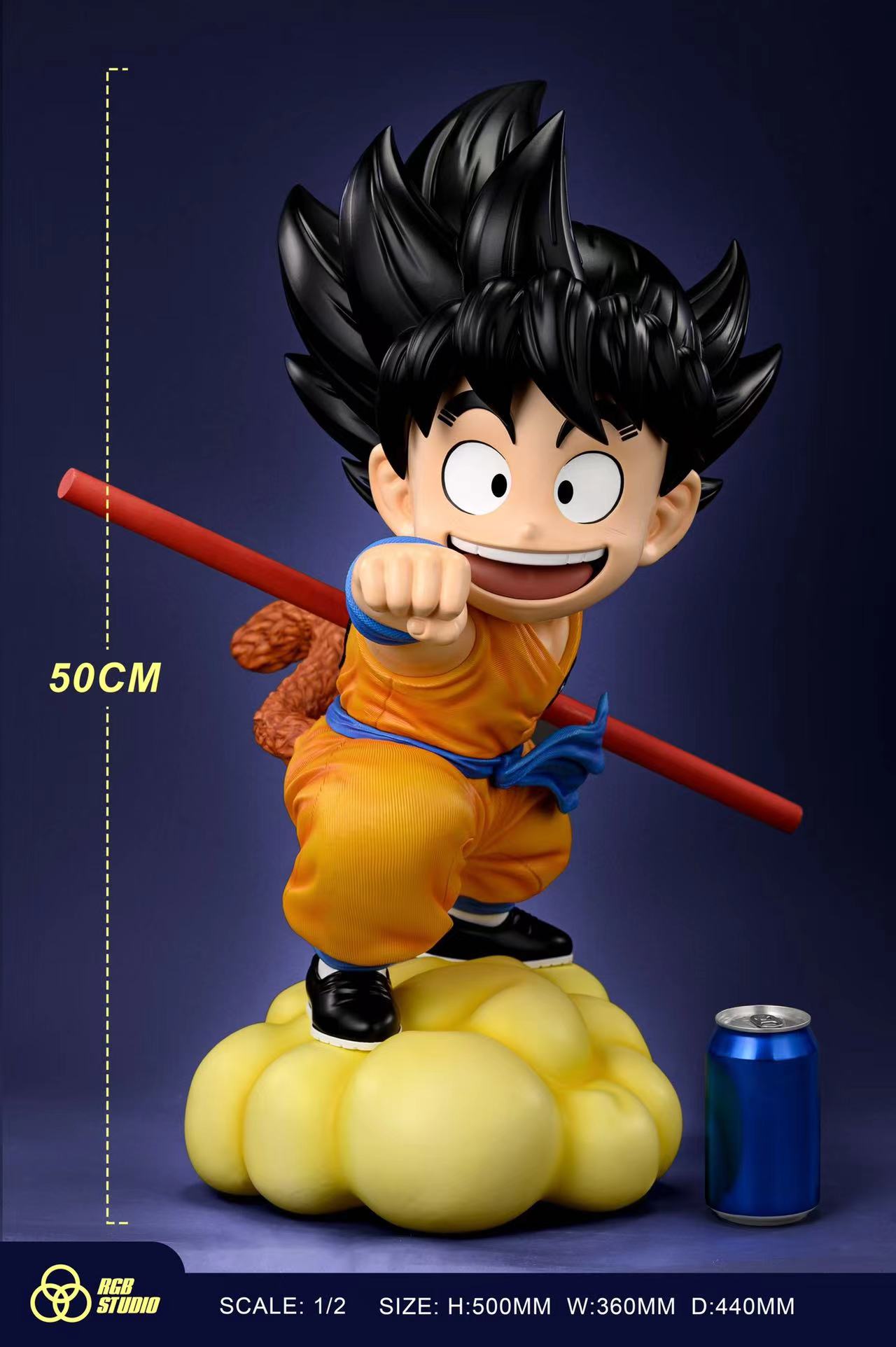 NINETY SEVEN Studio Dragon Ball Child Goku Resin Statue Pre-order  14*8.5*9CM