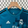 2017-2018 Retro kids Real Madrid Third Away Football Shirt 1:1 Thai Quality