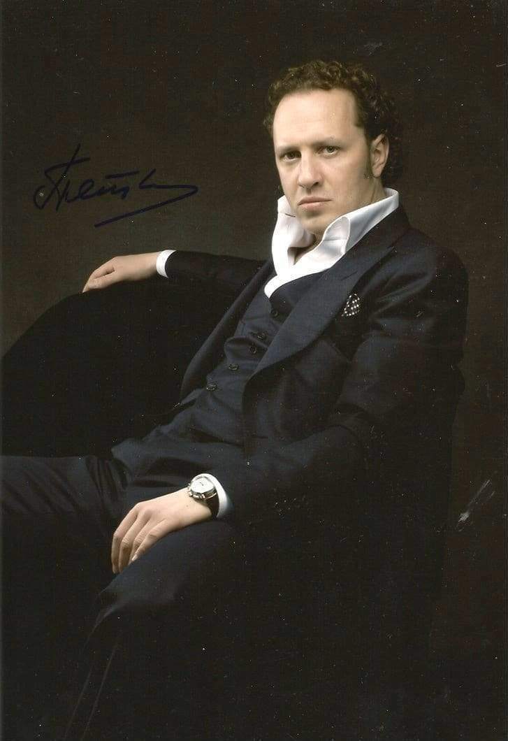 Mikhail Petrenko OPERA SINGER autograph, In-Person signed Photo Poster painting