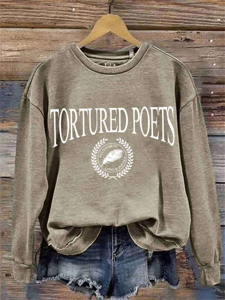The Tortured Poets Department Washed Sweatshirt