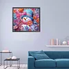 Diamond Painting-DIY Full Round Drill Snowman(40x35cm)