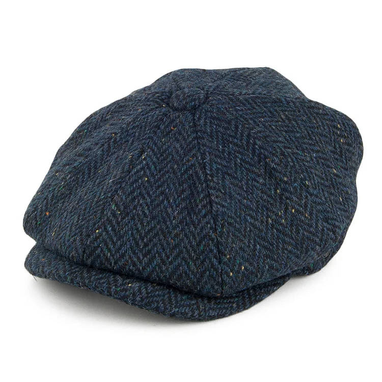 Jaxon & James Brooklyn Newsboy Cap - Navy Blue