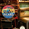 Ricard - Plaques rondes en m&eacute;tal(30*30cm)