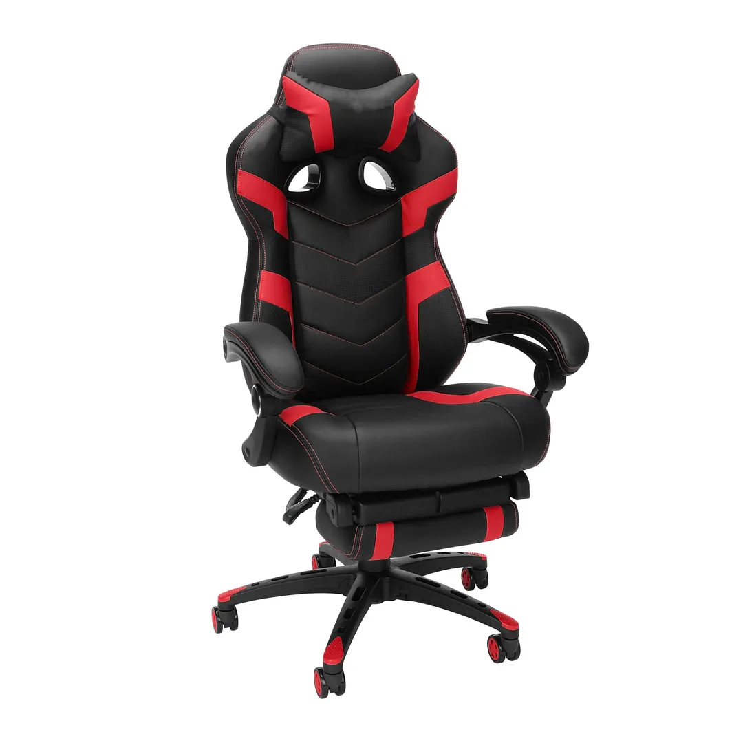  360 degree swivel adjustable headrest lumbar support ergonomic gaming chair