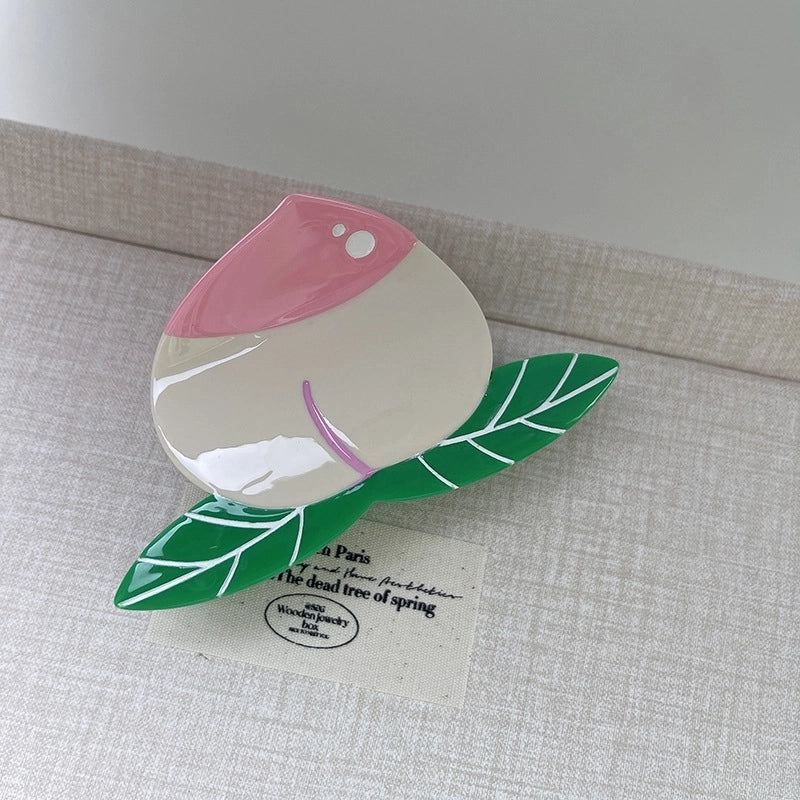 Women’s Casual Sweet Fruit Fish Acetic Acid Sheets Handmade Hair Claws