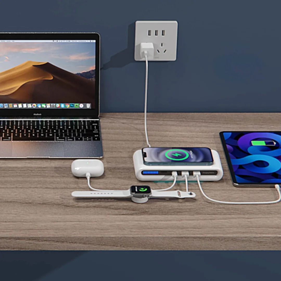 Four In One Multi Port Wireless Charger
