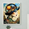uk.everydayedeals (Limited Stock)Diamond Painting - Full Round - Girl(40*50cm)